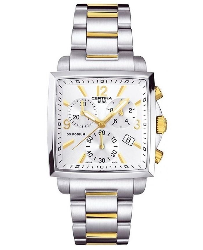 Дамски часовник Certina DS Podium Lady Square Chrono C001.317.22.037.00